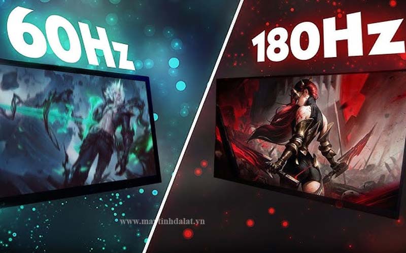 So sánh độ mượt mà của màn hình 60Hz và 144Hz khi chơi game FPS