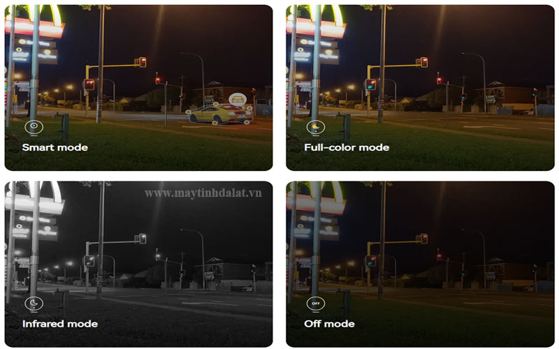 Chế độ ban đêm Full Color cực nét trên IMOU Cruiser 4G