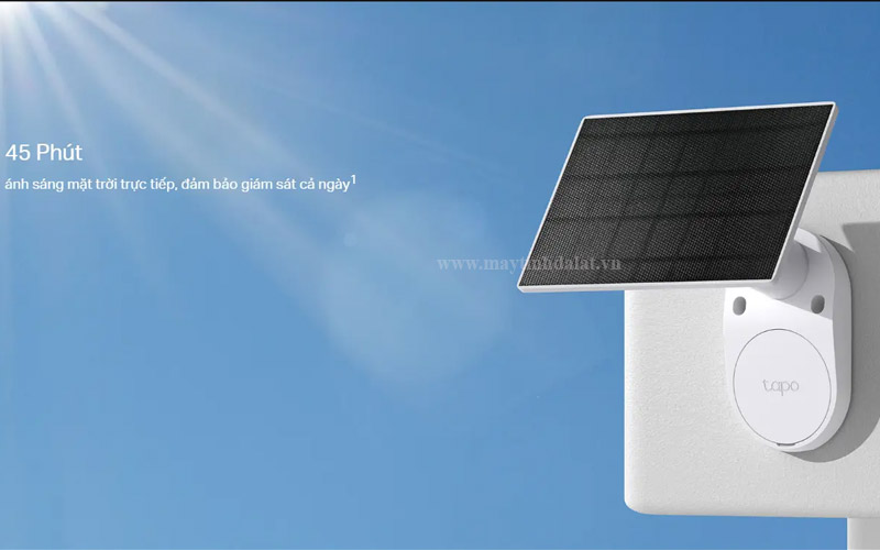 Tấm pin mặt trời hiệu suất cao đi kèm Tapo C410 KIT