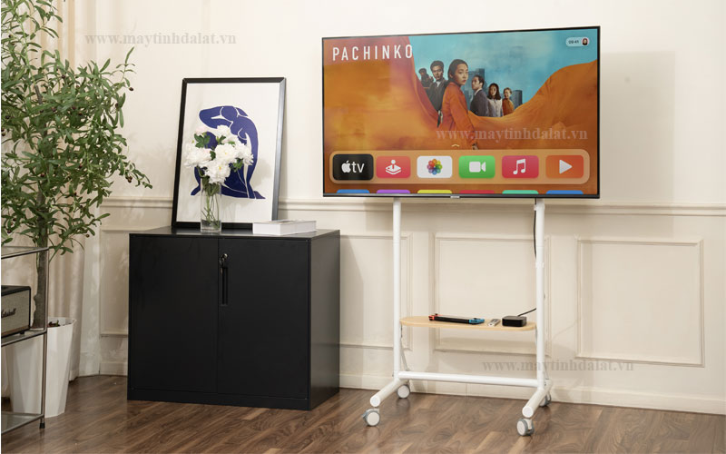 Thiết kế tối giản tinh tế trên giá treo tivi di động HyperWork Aero Stand TVC02