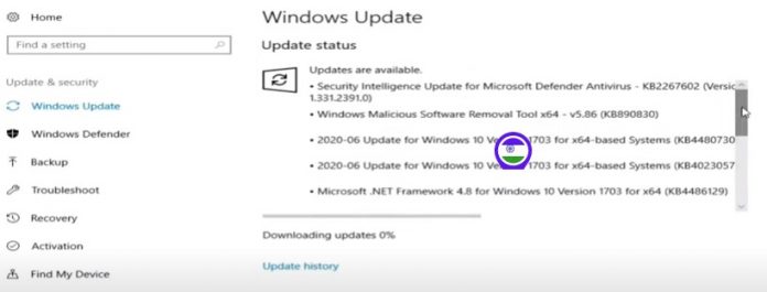 updates windows 11 từ Windows update