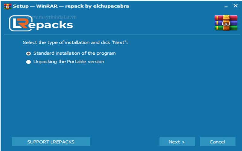 phần mềm winrar 7.2 repack portable