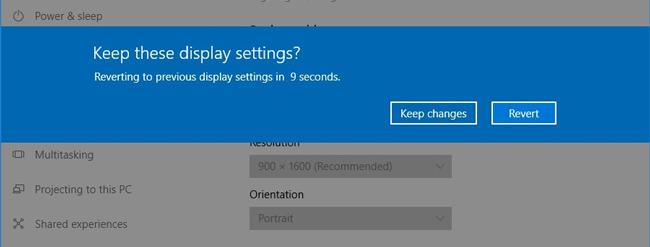 cách Xoaу màn hình máy bằng Windoᴡѕ Diѕplaу Settingѕ B4