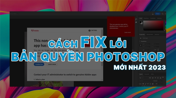 Cách Fix lỗi bản quyền photoshop bằng file Host