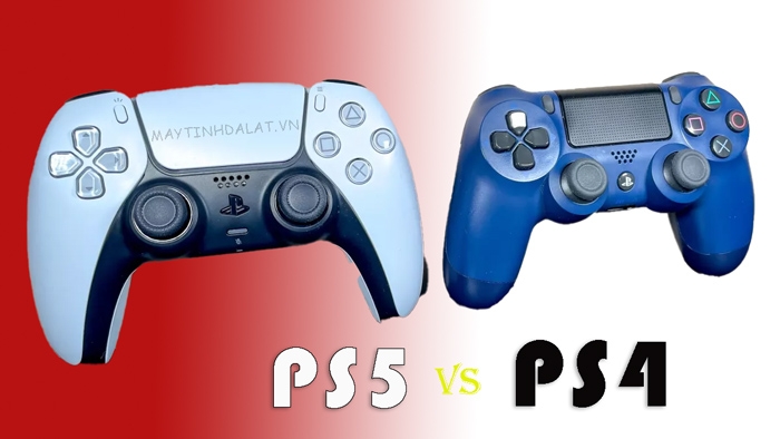 So sánh tay cầm PS5 dualsense và Ps4 Dualshock từ thiết kế đến tính năng