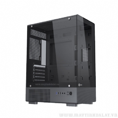 CASE MIK H3 M-ATX KÍNH CƯỜNG LỰC MÀU ĐEN