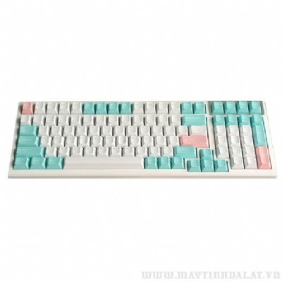 BÀN PHÍM CƠ KHÔNG DÂY FL-ESPORTS FL100 CPM MARSHMALLOW SA ICE PINK SWITCH