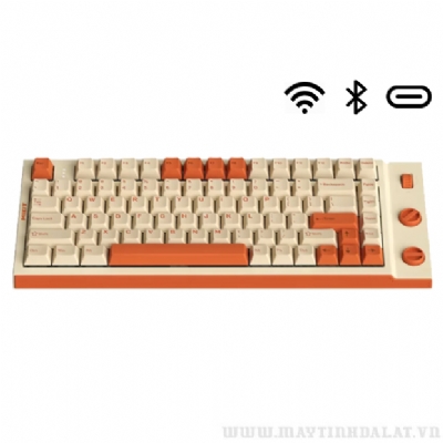 BÀN PHÍM CƠ MIKIT T80 HAZEL CHOC RGB GATERON G PRO 2.0 RED SWITCH