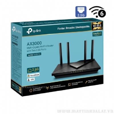 BỘ PHÁT WIFI 6 TP-LINK ARCHER AX55 PRO AX3000