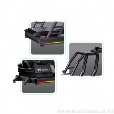 BUỒNG LÁI GIẢ LẬP THERMALTAKE GR500 RACING SIMULATOR COCKPIT BLACK
