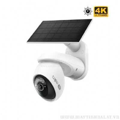 CAMERA AI QUAY QUÉT NĂNG LƯỢNG MẶT TRỜI  TAPO C660 KIT IP 8MP ĐỘ PHÂN GIẢI 4K