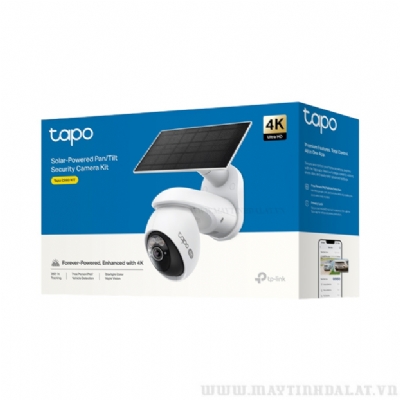 CAMERA AI QUAY QUÉT NĂNG LƯỢNG MẶT TRỜI  TAPO C660 KIT IP 8MP ĐỘ PHÂN GIẢI 4K