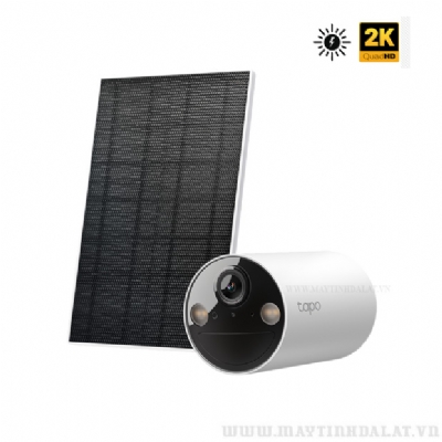 CAMERA NĂNG LƯỢNG MẶT TRỜI TAPO C410 KIT IP 3MP ĐỘ PHÂN GIẢI 2K