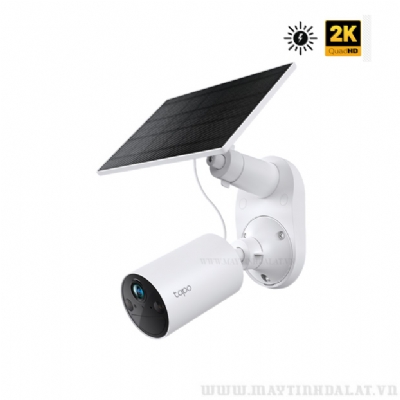 CAMERA NĂNG LƯỢNG MẶT TRỜI TAPO C410 KIT IP 3MP ĐỘ PHÂN GIẢI 2K