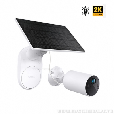 CAMERA NĂNG LƯỢNG MẶT TRỜI TAPO C410 KIT IP 3MP ĐỘ PHÂN GIẢI 2K