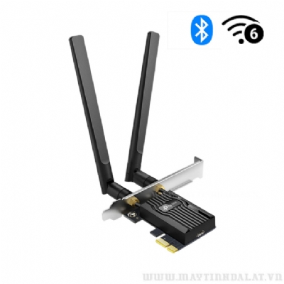 CARD MẠNG PCIE TP-LINK TX55E WIFI 6 AX3000 BLUETOOTH 5.2