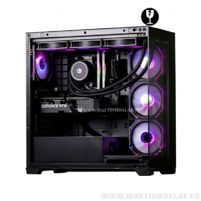 CASE INFINITY GASU E-ATX GAMING KÍNH CƯỜNG LỰC MÀU ĐEN