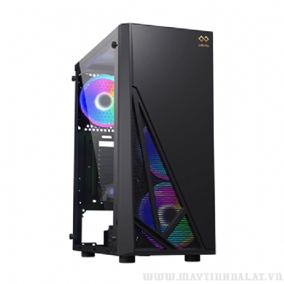 CASE INFINITY RAVEN ATX KÍNH CƯỜNG LỰC MÀU ĐEN