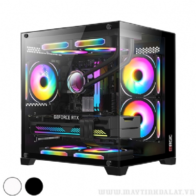 CASE MAGIC AQUA M ULTRA M-ATX KÍNH CƯỜNG LỰC