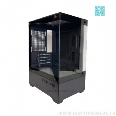 CASE MAGIC MIX ULTRA BLACK M-ATX KÍNH CƯỜNG LỰC MÀU ĐEN