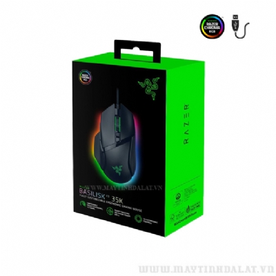 CHUỘT GAMING CÓ DÂY RAZER BASILISK V3 35K MÀU ĐEN