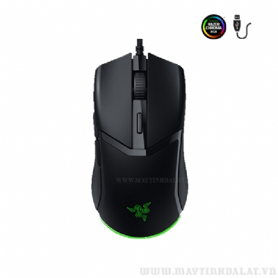 CHUỘT GAMING CÓ DÂY RAZER COBRA MÀU ĐEN