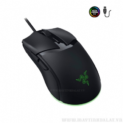 CHUỘT GAMING CÓ DÂY RAZER COBRA MÀU ĐEN