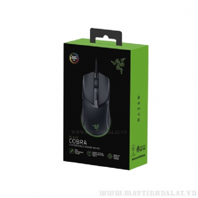 CHUỘT GAMING CÓ DÂY RAZER COBRA MÀU ĐEN