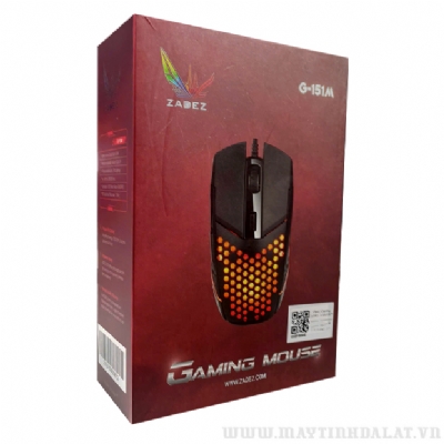 CHUỘT GAMING CÓ DÂY ZADEZ G-151M RGB