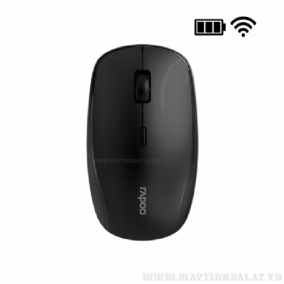CHUỘT VĂN PHÒNG RAPOO M1 WIRELESS 1600 DPI MÀU ĐEN