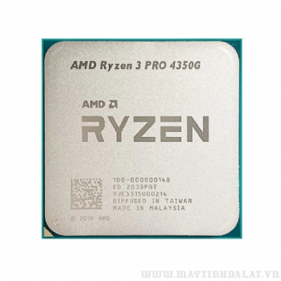 CPU AMD RYZEN 3 PRO 4350G TRAY CHÍNH HÃNG