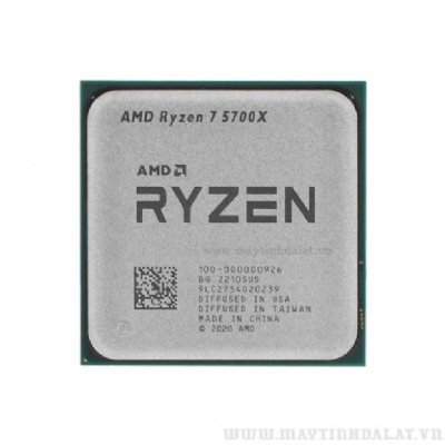 CPU AMD RYZEN 7 5700X TRAY CHÍNH HÃNG