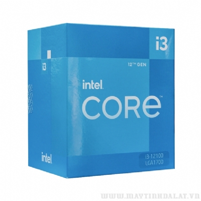 CPU INTEL CORE I3 12100F BOX CHÍNH HÃNG