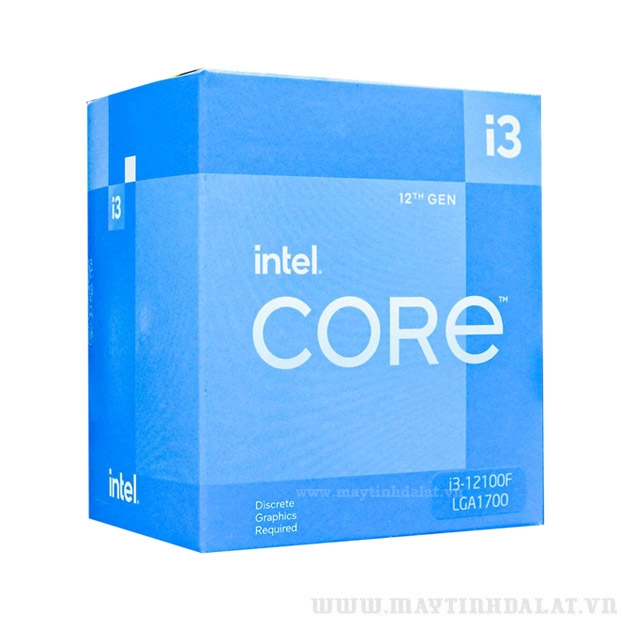 CPU INTEL CORE I3 12100F BOX CHÍNH HÃNG