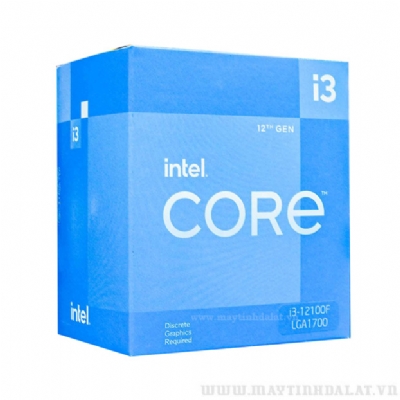 CPU INTEL CORE I3 12100F BOX CHÍNH HÃNG