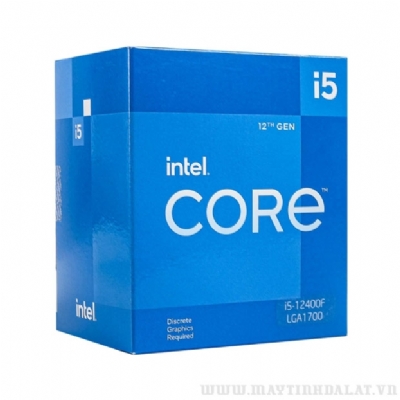 CPU INTEL CORE I5 12400F BOX CHÍNH HÃNG