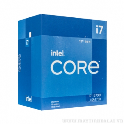 CPU INTEL CORE I7 12700F BOX CHÍNH HÃNG