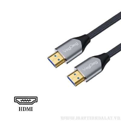 DÂY HDMI 2.1 8K VEGGIEG 1.5M