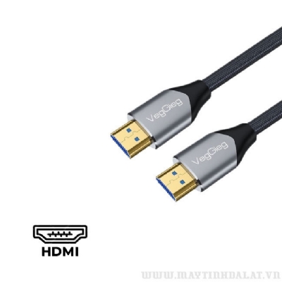 DÂY HDMI 2.1 8K VEGGIEG 1.5M