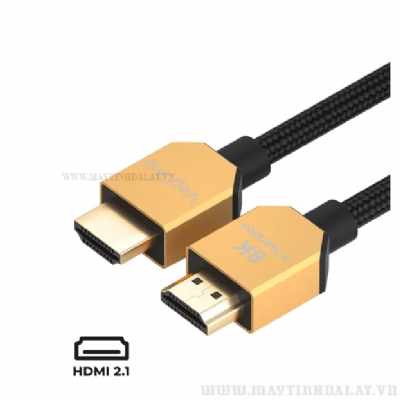 DÂY HDMI 2.1 8K@60HZ VEGGIEG V-H504 2M