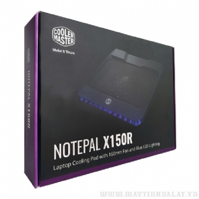 ĐẾ TẢN NHIỆT LAPTOP COOLER MASTER NOTEPAL X150R