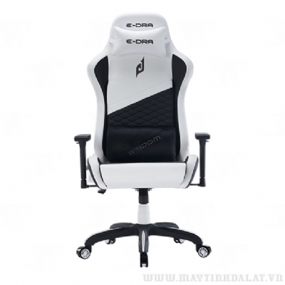 GHẾ GAMING E-DRA WISDOM EGC231 WHITE BLACK