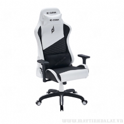 GHẾ GAMING E-DRA WISDOM EGC231 WHITE BLACK