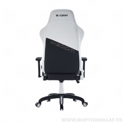 GHẾ GAMING E-DRA WISDOM EGC231 WHITE BLACK