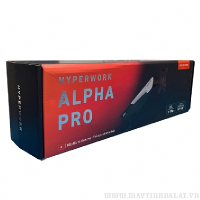 GIÁ TREO 1 MÀN HÌNH HYPERWORK ALPHA PRO HPW-GMA02-BLK MÀU ĐEN