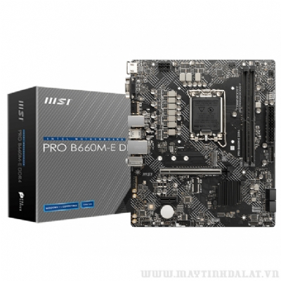 MAINBOARD MSI PRO B660M-E DDR4