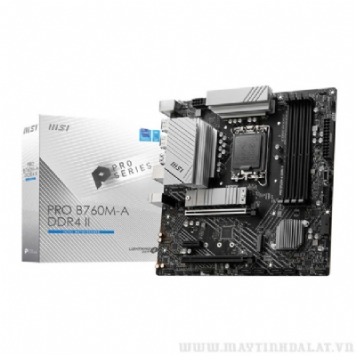 MAINBOARD MSI PRO B760M-A DDR4 II