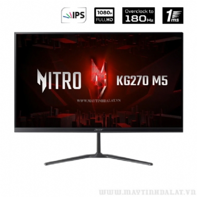 MÀN HÌNH PHẲNG ACER NITRO KG270 M5 27 INCH FHD IPS 180HZ  1MS
