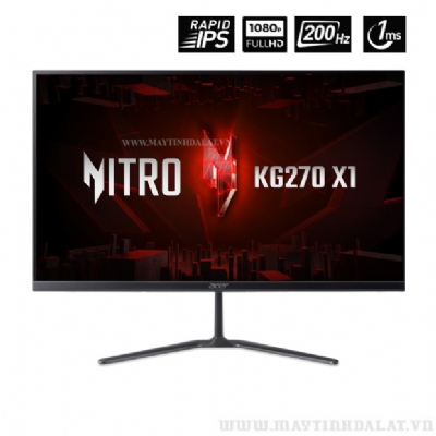 MÀN HÌNH PHẲNG ACER NITRO KG270 X1 27 INCH FHD IPS 200HZ 1MS GSYNC