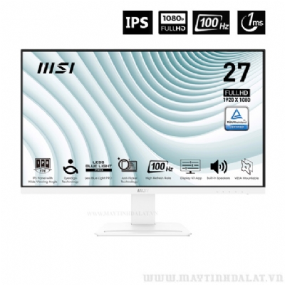 MÀN HÌNH PHẲNG MSI PRO MP273AW 27 INCH FHD IPS 100HZ 1MS